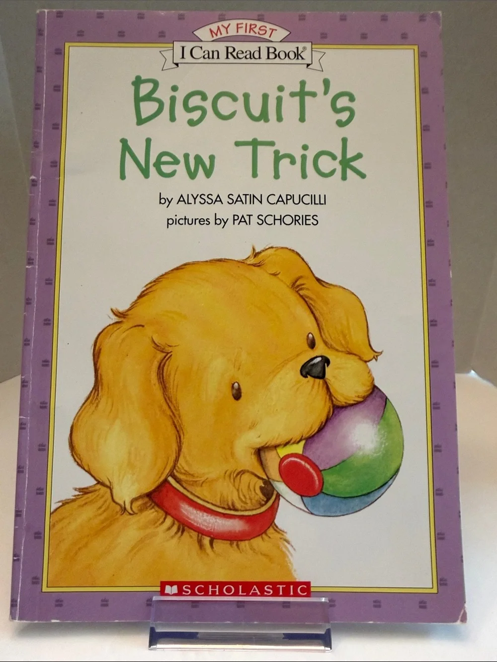 💕5/25💕Scholastic Biscuit Picture Book - Purple, Yellow, Green